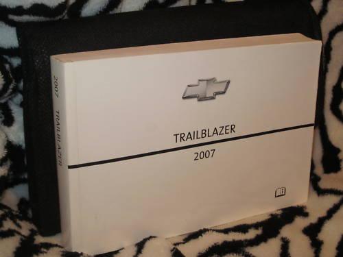 2007 chevy trailblazer owners manual