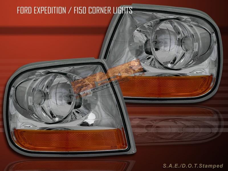 1997-2004 ford f150/expedition smoke signal corner light