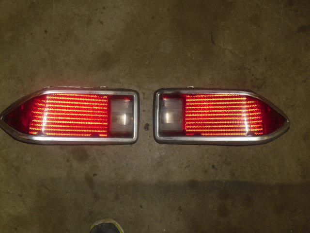 74 75 76 77 camaro lt berlinetta z28 rear brake taillights tail light set 