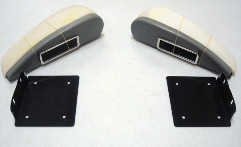 Ford mopar chevy hot rod arm rest assembly kit pair