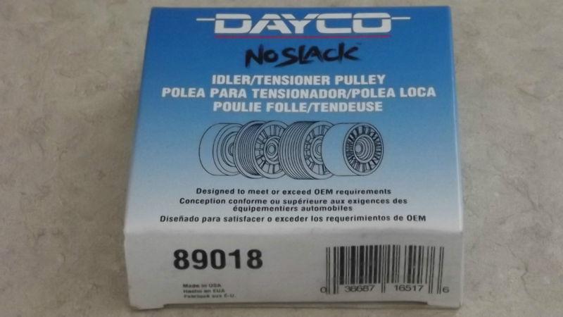 Dayco 89018 belt tensioner pulley