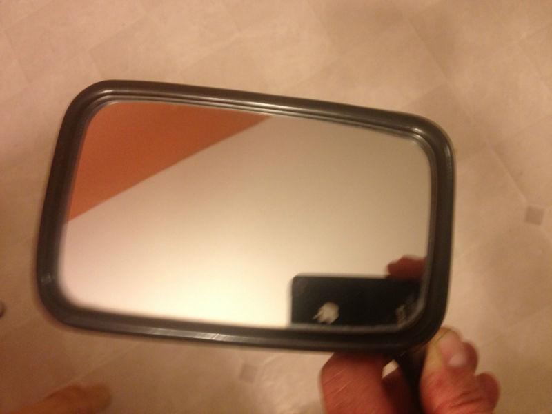 1982 honda ft500 ascot left mirror glass assembly 