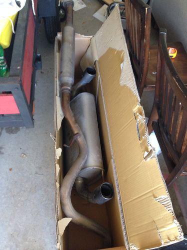 Factory oem exhaust system (subaru brz, scion frs)