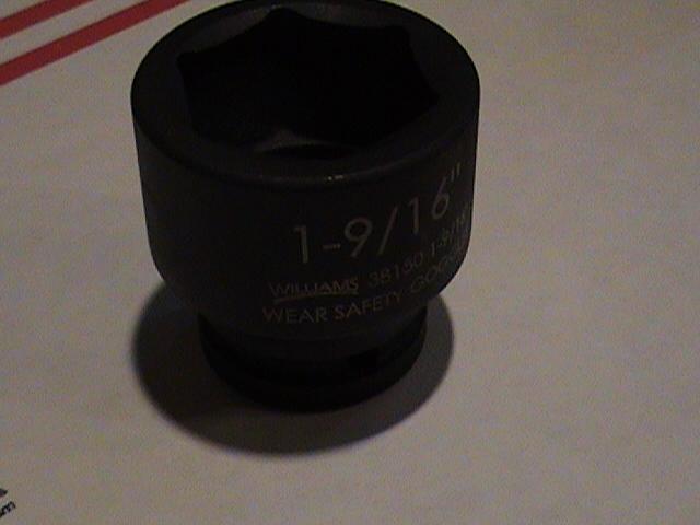 Williams  no.#38150 s.a.e. 3/4" drive  1-9/16" shallow impact socket " new mint"