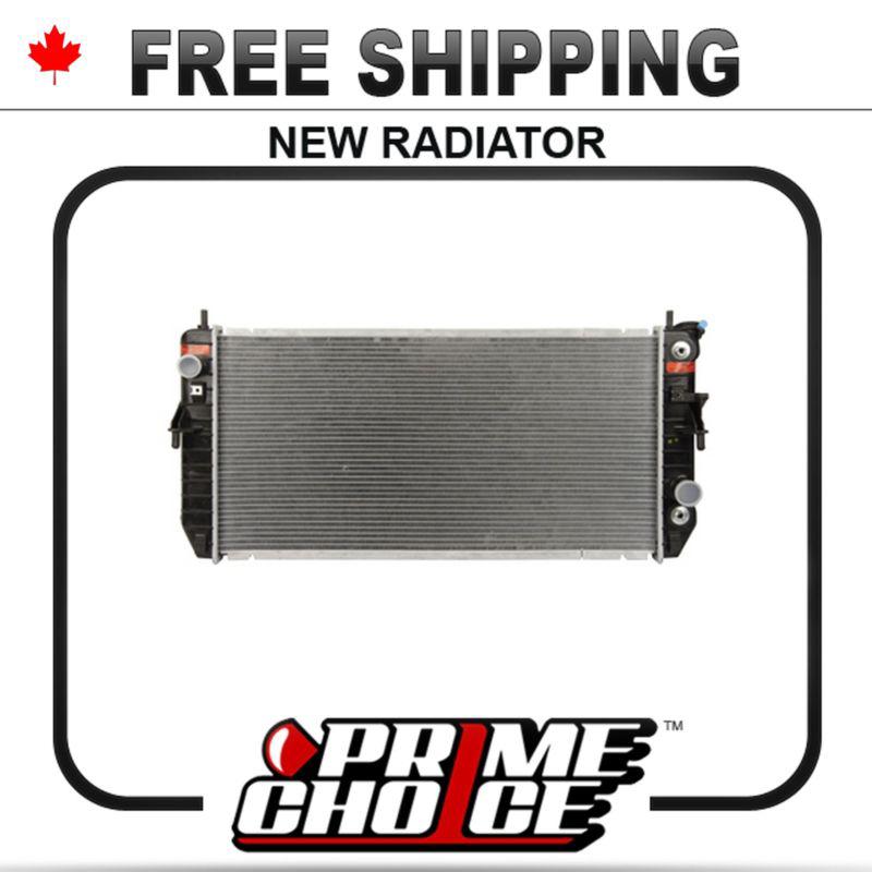 New direct fit complete aluminum radiator - 100% leak tested rad for 3.8l-3.9l