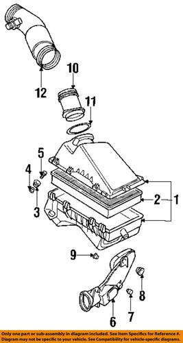 Volkswagen oem 071906461bx air inlet-air mass sensor