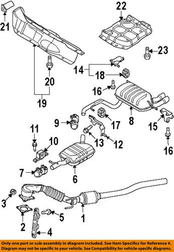 Volkswagen oem 1k0253144at exhaust bracket/exhaust hanger/parts