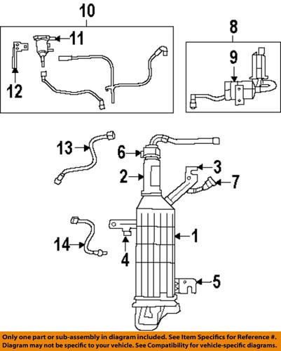 Volkswagen oem 7b0906518 vapor canister purge solenoid