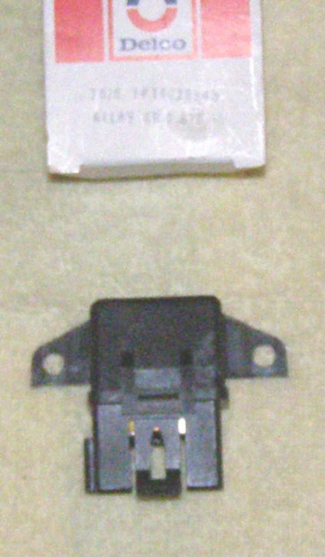 Acdelco 212-306 early fuel evaporation (efe) control relay gm#14029543