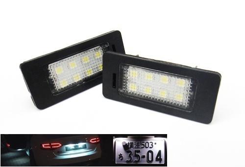 Samsung smd led license plate light kit no error audi a4 b8 s4 s5 a5 q5 tt abt