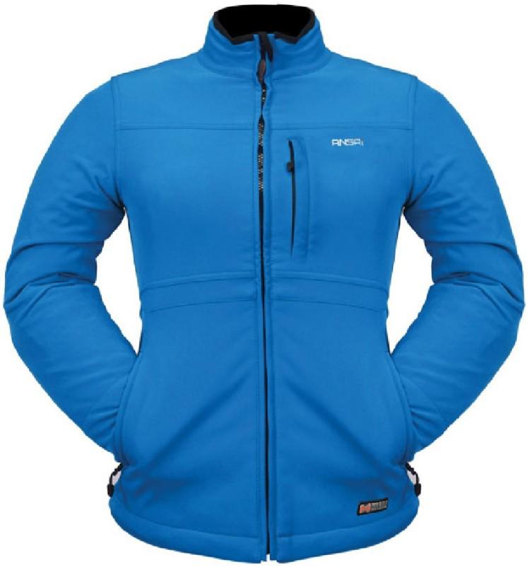 Mobile warming blue 2w classic softshell women's electric battery heated jacket