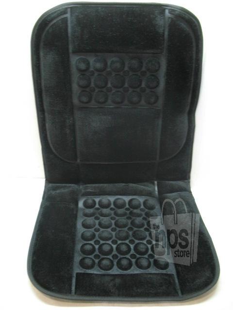 Allison 20-2169 lumbar support massage bubble seat cushion black new