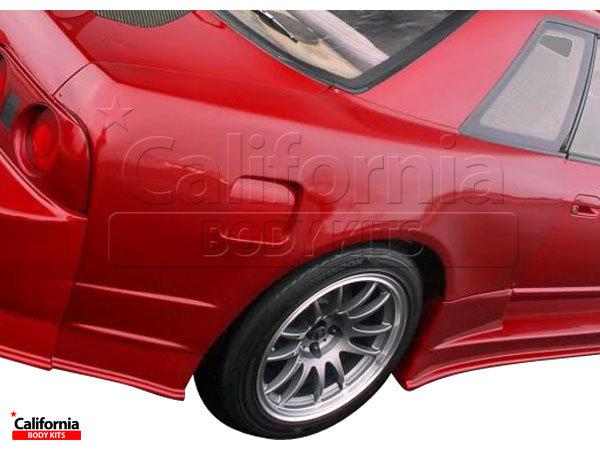 Cbk frp brac r324 wide body fenders (rear) 2dr nissan skyline r32 89-94 us shipp