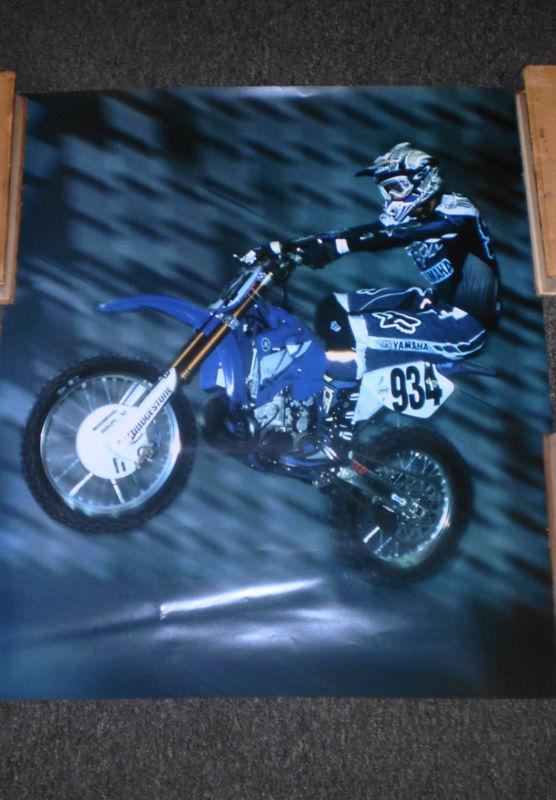 David vuillemin yamaha yz250 super cross poster 