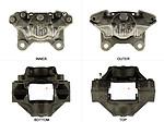 Nugeon 22-09311l rear left rebuilt caliper with hardware