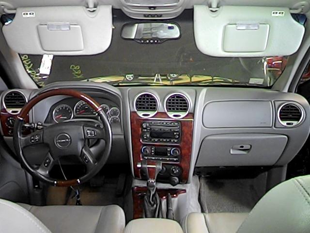 2006 gmc envoy floor center console gray 2631078