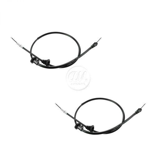 Emergency parking brake cable left & right pair for volvo v70 s70 fwd new