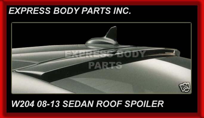 08 09 c-class w204 c300 c350 c63 roof spoiler wing 204