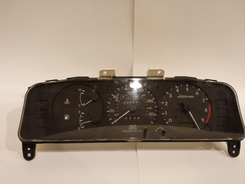 Nissan infiniti speedometer instrument dash panel cluster gauges w/ wire harness