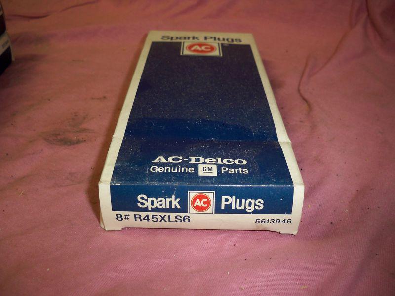 Ac spark plugs # r45xls6 set of 8 