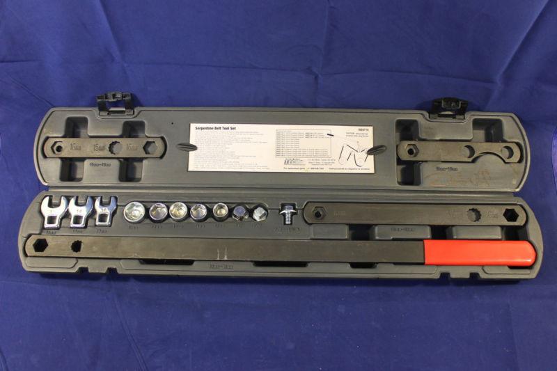 Pro tech serpentine belt kit  - (8235)t