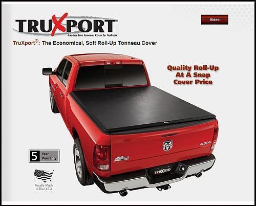 Truxedo truxport roll up tonneau cover for 2009-2012 ford f-150 5.5' bed 