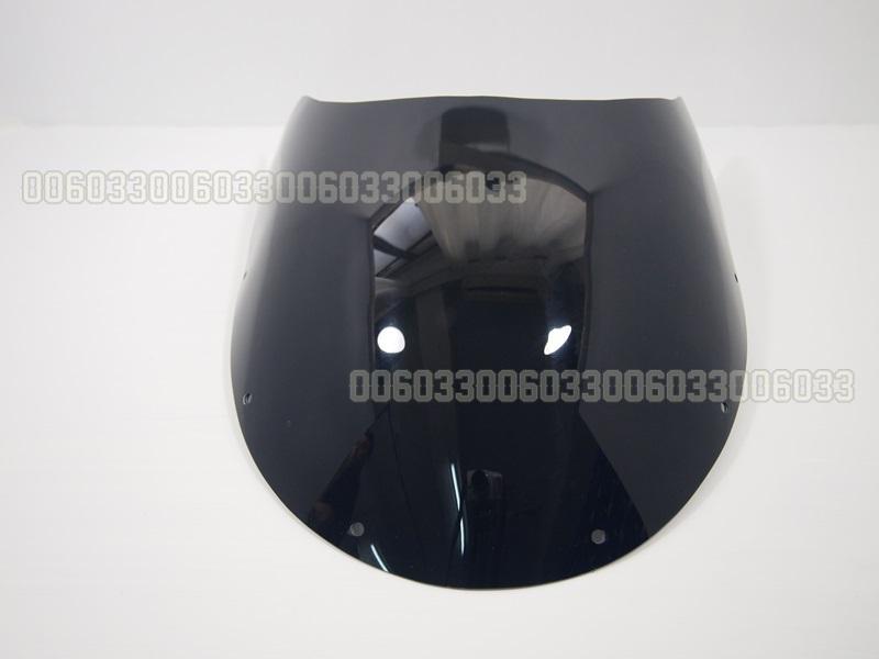 Windscreen windshield for kawasaki ninja zxr 250 zx 2r 89-90 1989-1990 black