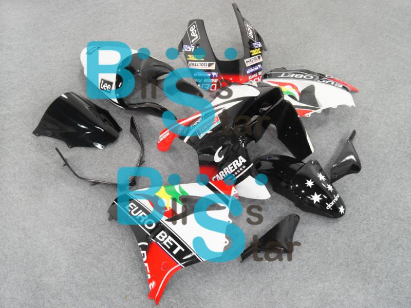 Aftermarket e01 fairing set fit for kawasaki 2002-2003 zx900 zx9r ninja zx-9r w2