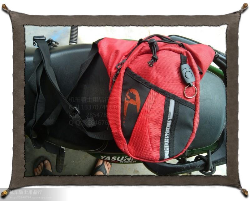 Ridershome red    leg bag   waist bag 