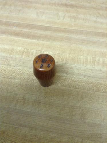 Maserati biturbo   factory shift knob w/ shift pattern & trident  