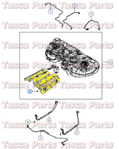 New oem fuel tank heat shield retainer 300 charger challenger magnum journey