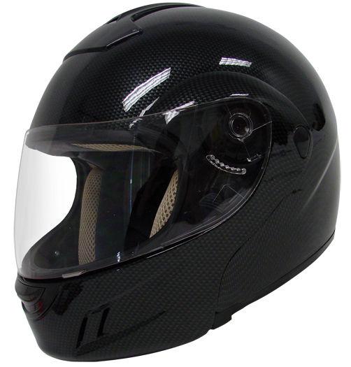 Dot flip up modular motorcycle street helmet carbon ~m