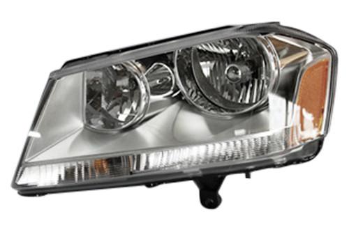 Tyc 20-6894-00-1 2011 dodge avenger left replacement replacement headlight