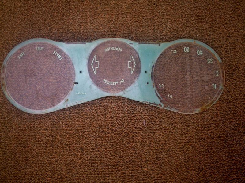 1967,1968,1969,1970,1971,1972 chevy truck instrument cluster lens c10,c20,c30