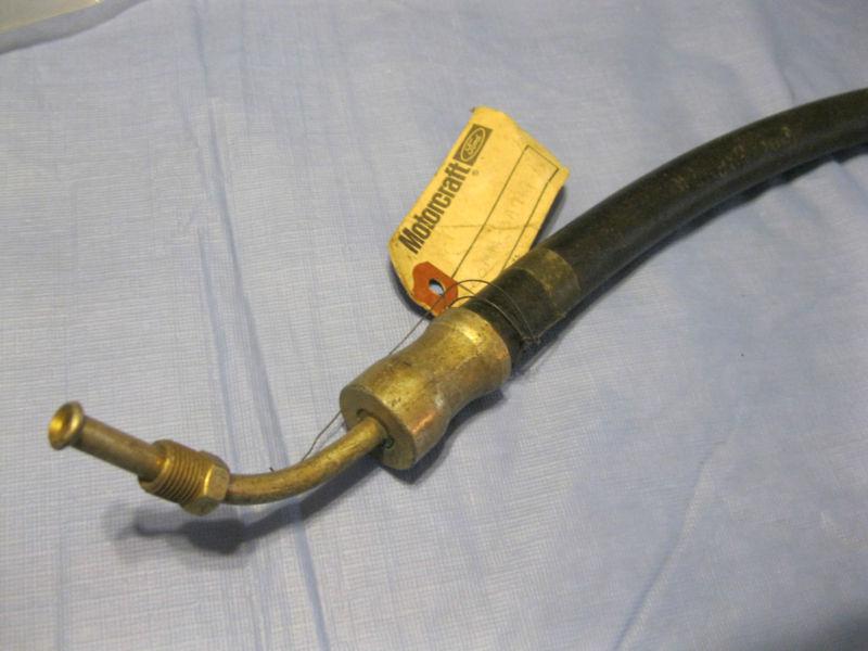 Nos 1960 mercury front control valve to cylinder power steering hose