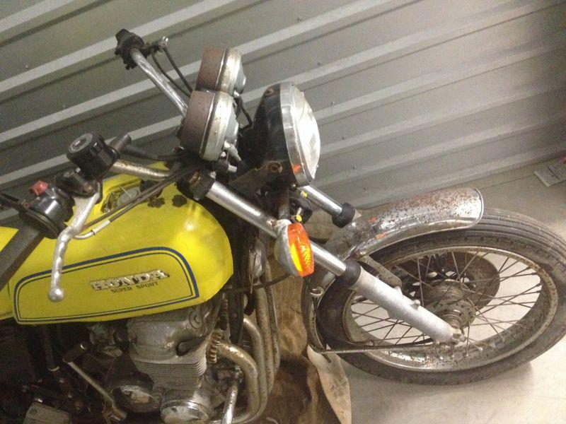 1976 76 honda super sport motorcycle 750 four *low miles*