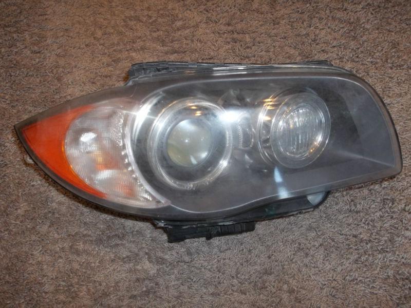 2008-2009-2010-2011 bmw 1 series passenger/right side xenon hid headlight oem