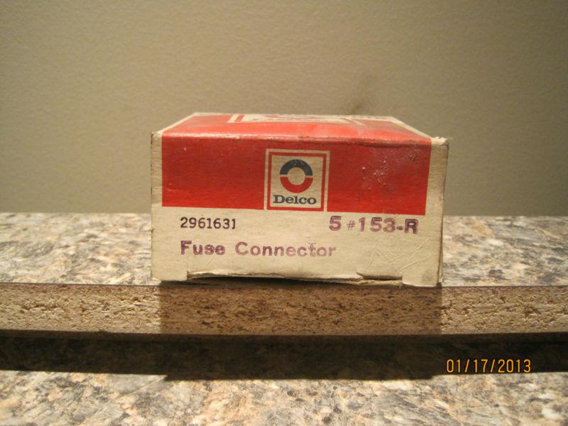 Vintage ac gm delco  fuse connector nos