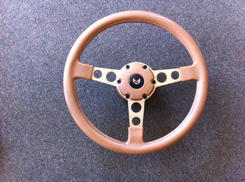 1978 pontiac trans am stirring wheel se gold