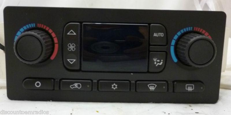 06-09 gmc envoy trailblazer ac / heater climate control 15845093