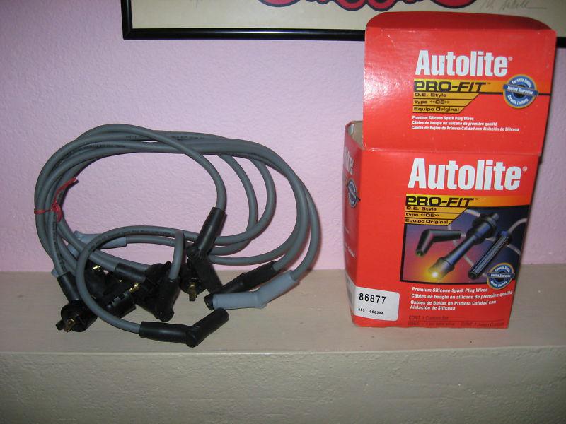 Autolite 86877 spark plug wire set-range mazda 3.0