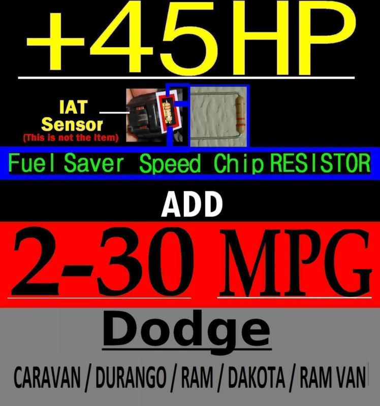 Speed chip fuel saver resistor  dodge caravan / durango / ram / dakota / ram van