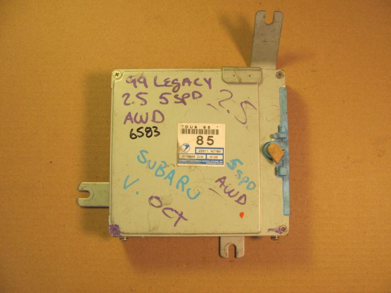 99 subaru legacy ecu ecm computer number 22611-ad70b