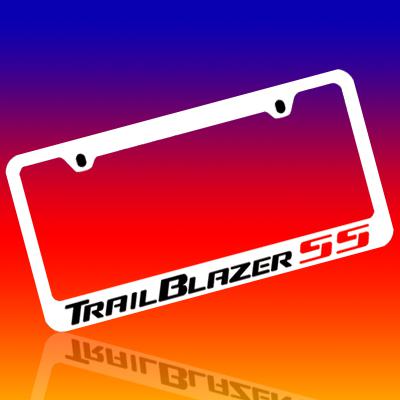 Chevy trailblazer *ss* engraved license plate frame tag