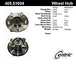 Centric parts 405.51004 rear hub assembly