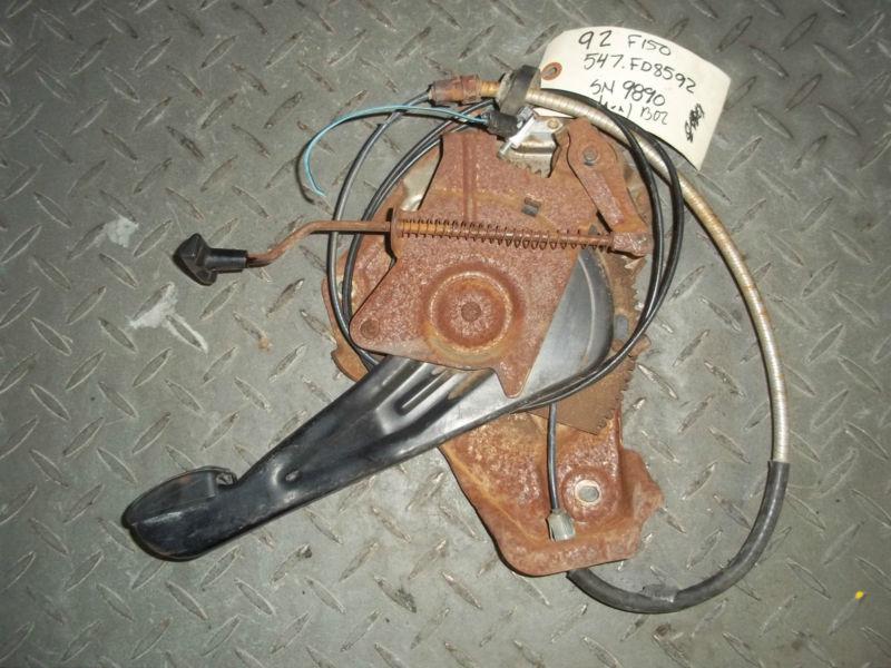 92-97 ford f150 f250 f350 pickup truck oem ebrake emergency brake pedal & cable