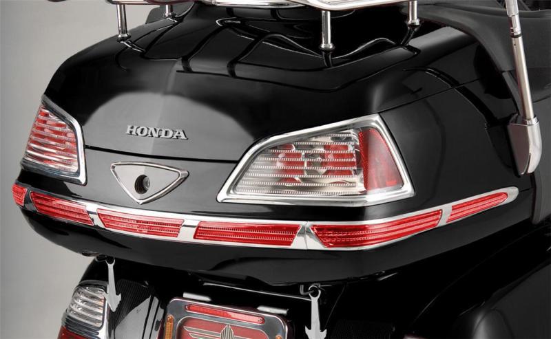 Led trunk molding set for honda goldwing gl1800 - 56 red leds!  (52-701p)