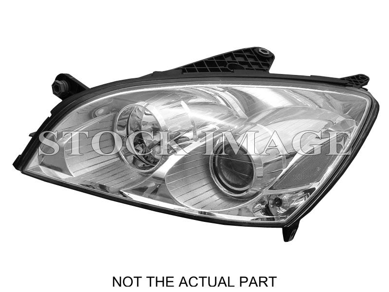 13 dodge ram 1500 pickup l. headlight sport/rt bi-functional halogen projector