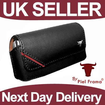 Piel frama case black leather luxury for nokia n95 8gb