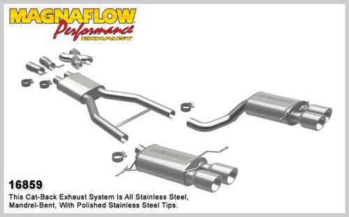 Magnaflow 16859 bmw m5 stainless cat-back system performance exhaust